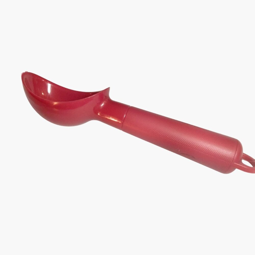 Mainstays Red Ice Cream Scoop Dishwasher Safe Ergonomic Handle